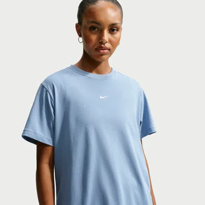Nike Women's  Sportswear Classic Oversized T-shirt In Blue