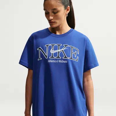 Nike Women's  Sportswear Classic Oversized T-shirt In Blue