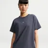 Nike Women's  Sportswear Classic Oversized T-shirt In Gray