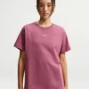 Nike Women's  Sportswear Classic Oversized T-shirt In Pink