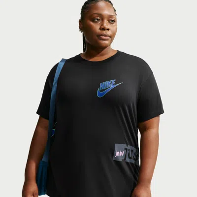 Nike Women's  Sportswear Classic Oversized T-shirt (plus Size) In Black
