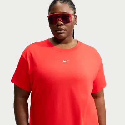 Nike Women's  Sportswear Classic Oversized T-shirt (plus Size) In Red