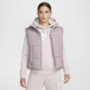 Nike Women's  Sportswear Phoenix Fleece High-waisted Oversized Sweatpants In Mink Brown/sail