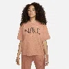 Nike Women's  Sportswear Classic T-shirt In Brown