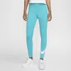 Nike Women's  Sportswear Classics High-waisted Graphic Leggings In Green