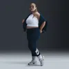 Nike Women's  Sportswear Classics High-waisted Graphic Leggings (plus Size) In Blue