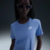 Nike Women's  Sportswear Club Essentials T-shirt In Blue