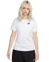 Nike Women's  Sportswear Club Essentials T-shirt In White