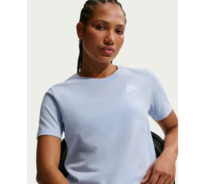 Nike Women's Sportswear Club Essentials T-shirt In Blue