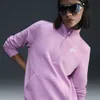 Nike Women's  Sportswear Club Fleece 1/2-zip Sweatshirt In Pink