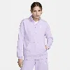 Nike Women's  Sportswear Club Fleece 1/2-zip Sweatshirt In Purple