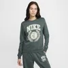 Nike Women's  Sportswear Club Fleece Crew-neck Sweatshirt In Green