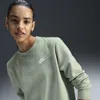Nike Sportswear Club Fleece Crewneck Sweatshirt In Green
