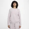 Nike Women's  Sportswear Club Fleece Crew-neck Sweatshirt In Purple