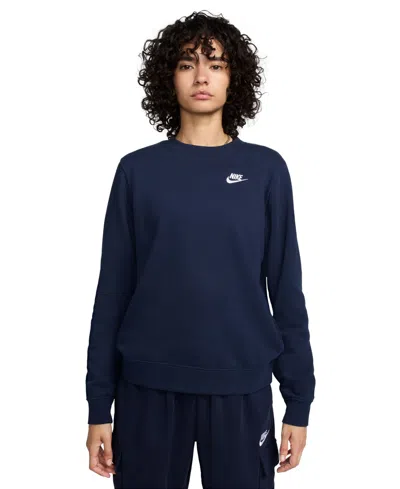 NIKE WOMEN'S SPORTSWEAR CLUB FLEECE CREWNECK SWEATSHIRT