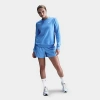 Nike Women's Sportswear Club Fleece Crewneck Sweatshirt In University Blue/white