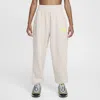 Nike Big Girls Sportswear Club Fleece Loose-fit Sweatpants In Grey