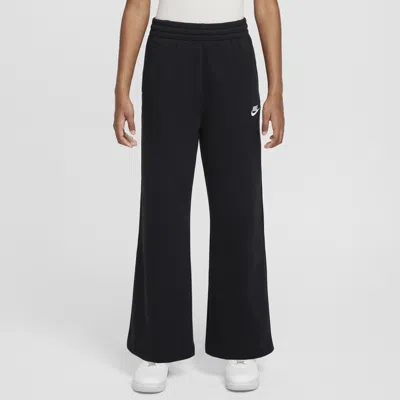 NIKE WOMEN'S  SPORTSWEAR CLUB FLEECE GIRLS' WIDE-LEG PANTS,1015577696