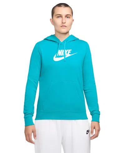 Nike Women's Sportswear Club Fleece Logo Pullover Hoodie