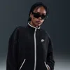 Nike Women's  Sportswear Club Fleece Loose Cozy Track Jacket In Black