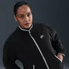 Nike Women's  Sportswear Club Fleece Loose Cozy Track Jacket (plus Size) In Black