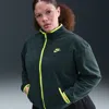 Nike Women's  Sportswear Club Fleece Loose Cozy Track Jacket (plus Size) In Green