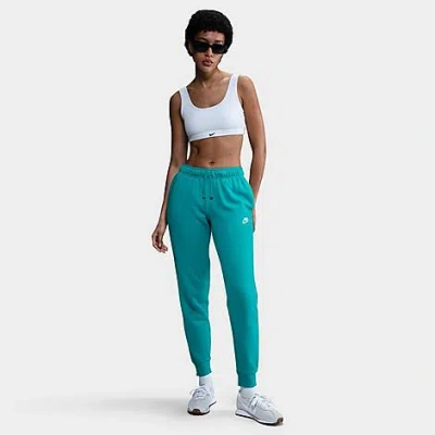 NIKE NIKE WOMEN'S SPORTSWEAR CLUB FLEECE MID-RISE JOGGER PANTS