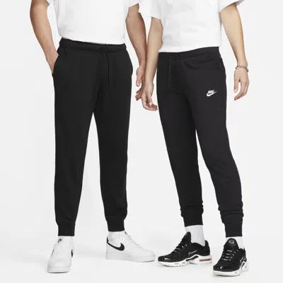Nike Women's  Sportswear Club Fleece Mid-rise Jogger Pants In Black