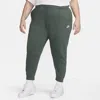 Nike Women's  Sportswear Club Fleece Mid-rise Jogger Pants (plus Size) In Green
