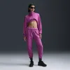 Nike Women's  Sportswear Club Fleece Mid-rise Jogger Pants In Purple