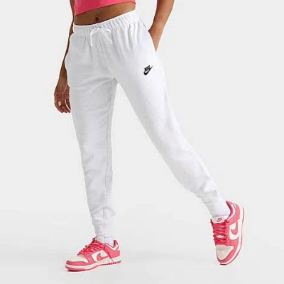 Nike Women's Sportswear Club Fleece Mid-rise Jogger Pants In Birch Heather
