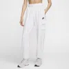 Nike Oversize Fleece Cargo Sweatpants In White