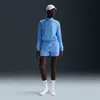 Nike Women's  Sportswear Club Fleece Mid-rise Shorts In Blue