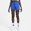 Nike Women's  Sportswear Club Fleece Mid-rise Shorts In Blue