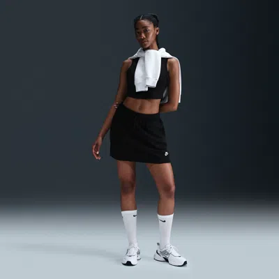 NIKE WOMEN'S  SPORTSWEAR CLUB FLEECE MID-RISE SKIRT,1015696604