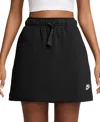 Nike Sportswear Club Fleece Skirt In Black