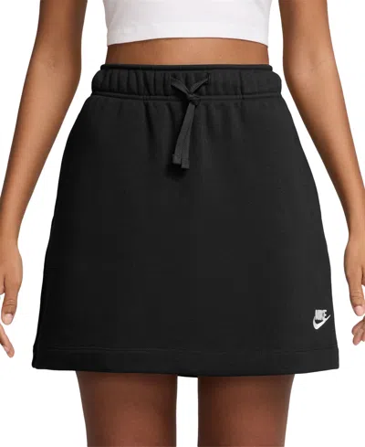 NIKE WOMEN'S SPORTSWEAR CLUB FLEECE MID-RISE SKIRT