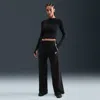 Nike Women's  Sportswear Club Fleece Mid-rise Wide-leg Cozy Pants In Black