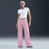 Nike Women's  Sportswear Club Fleece Mid-rise Wide-leg Sweatpants In Pink