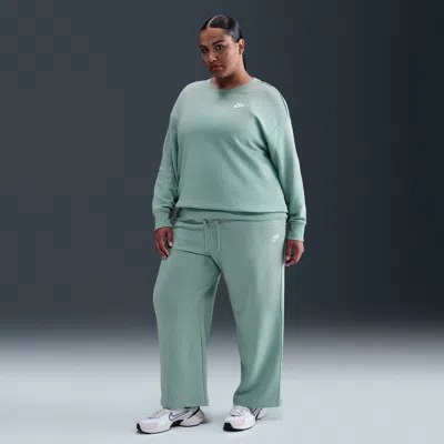 Nike Women's  Sportswear Club Fleece Mid-rise Wide-leg Sweatpants (plus Size)