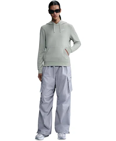 Nike Women's Sportswear Club Fleece Pullover Hoodie In Green