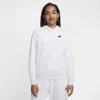 Nike Women's  Sportswear Club Fleece Pullover Hoodie In Brown