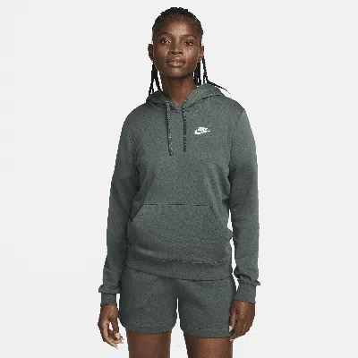 Nike Women's  Sportswear Club Fleece Pullover Hoodie In Green