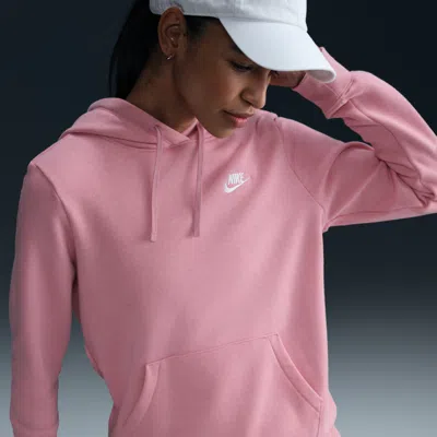 NIKE WOMEN'S  SPORTSWEAR CLUB FLEECE PULLOVER HOODIE,1015696268