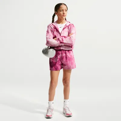 Nike Kids' Women's  Sportswear Club Girls' Woven Shorts In Purple