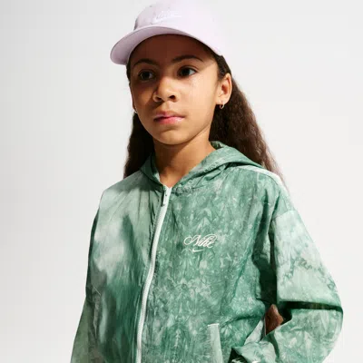 Nike Kids' Women's  Sportswear Club Girls' Woven Track Jacket In Green