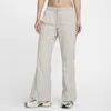 Nike Women's  Sportswear Collection Mid-rise Repel Zip Pants In Grey