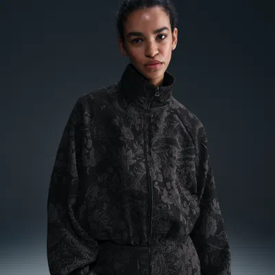 NIKE WOMEN'S  SPORTSWEAR COLLECTION OVERSIZED JACQUARD TRACK JACKET,1015648911