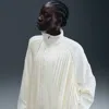 Nike Women's  Sportswear Collection Pleated Track Jacket In White