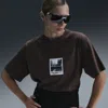 Nike Women's  Sportswear Crew-neck T-shirt In Brown